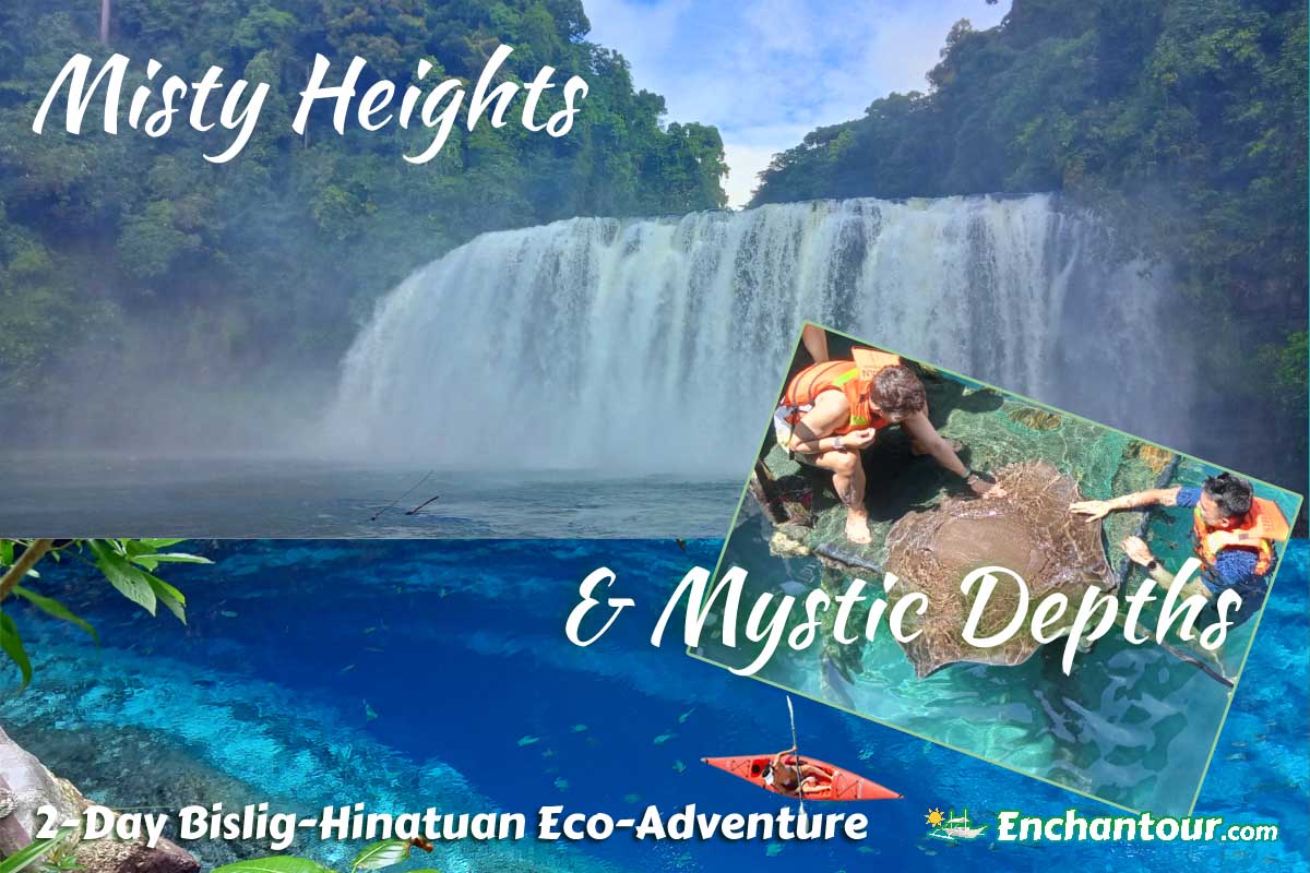 Misty Heights, Mystic Depths: Tinuy-an Falls & Hinatuan Adventure